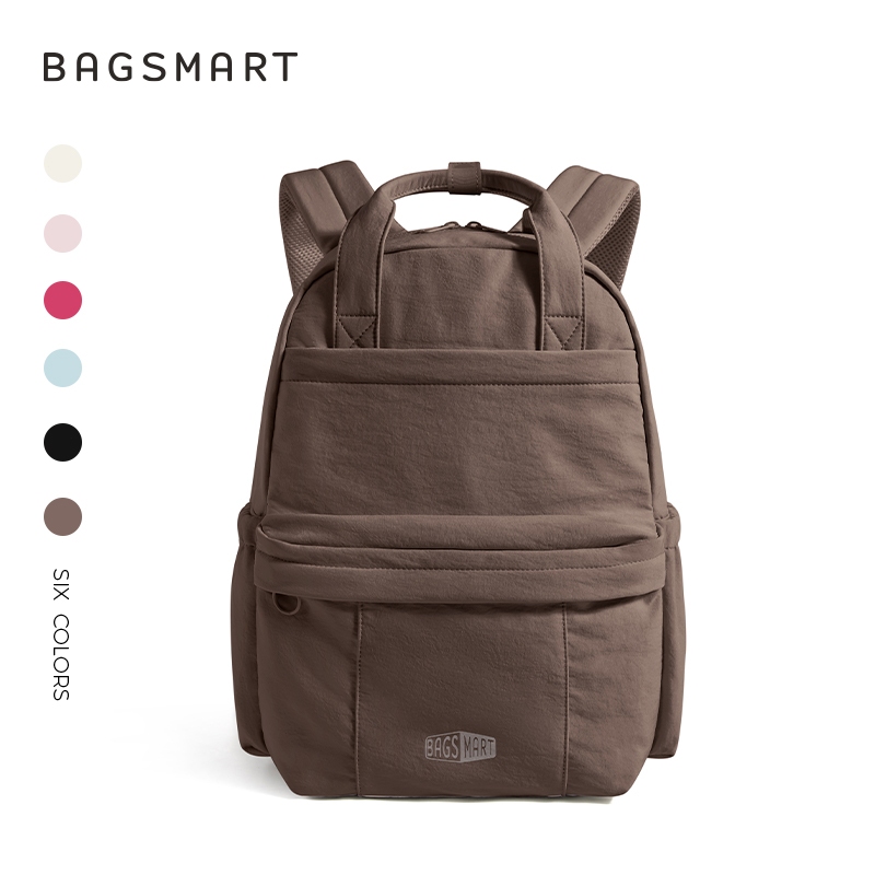 BAGSMART Lightweight Backpack Para Laptop De 14.3