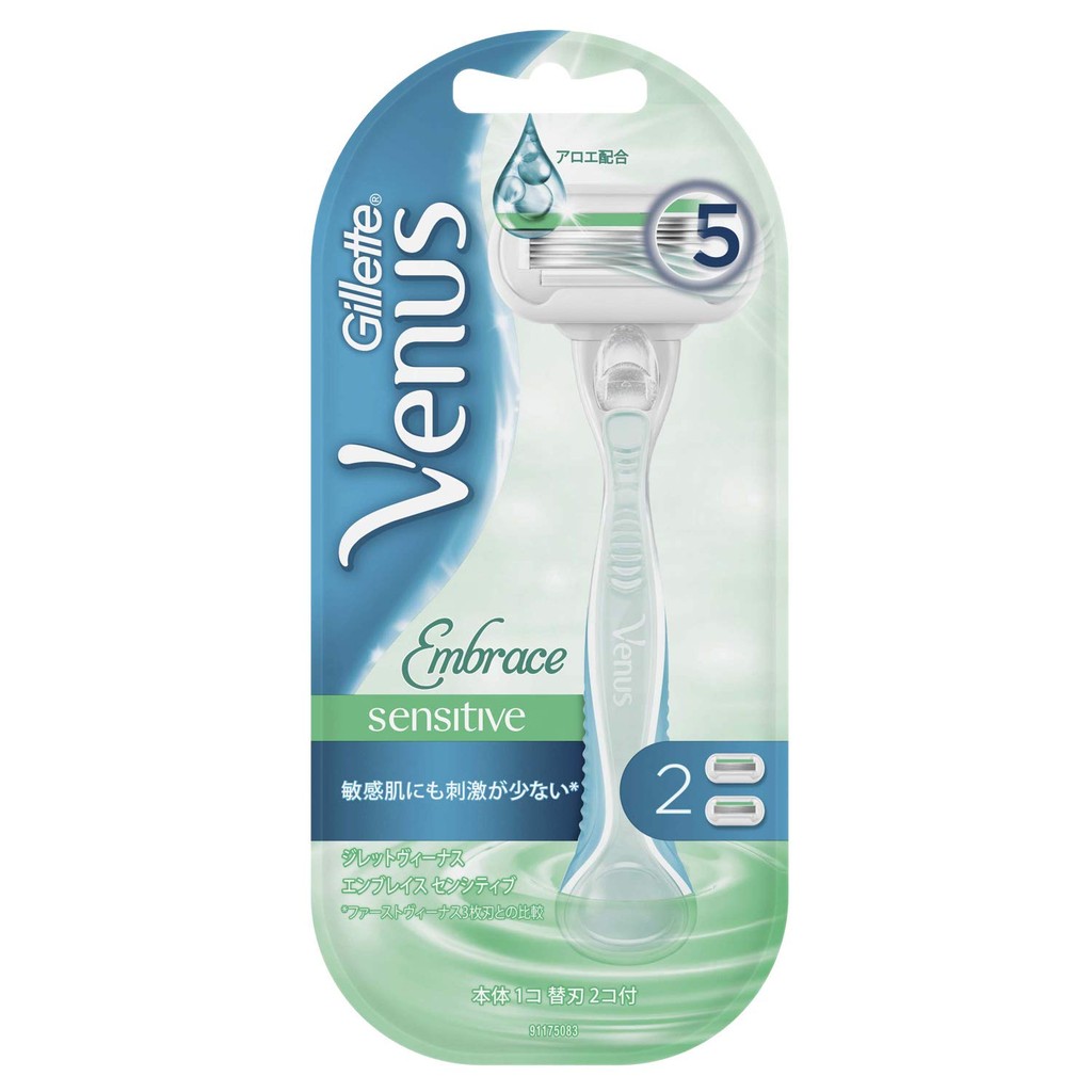 Venus Gillette Venus Womens Razor abraça o corpo sensível