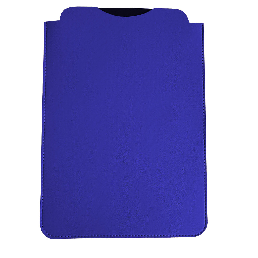 Capa Case Para Tablet Ipad Couro Ecológico Azul