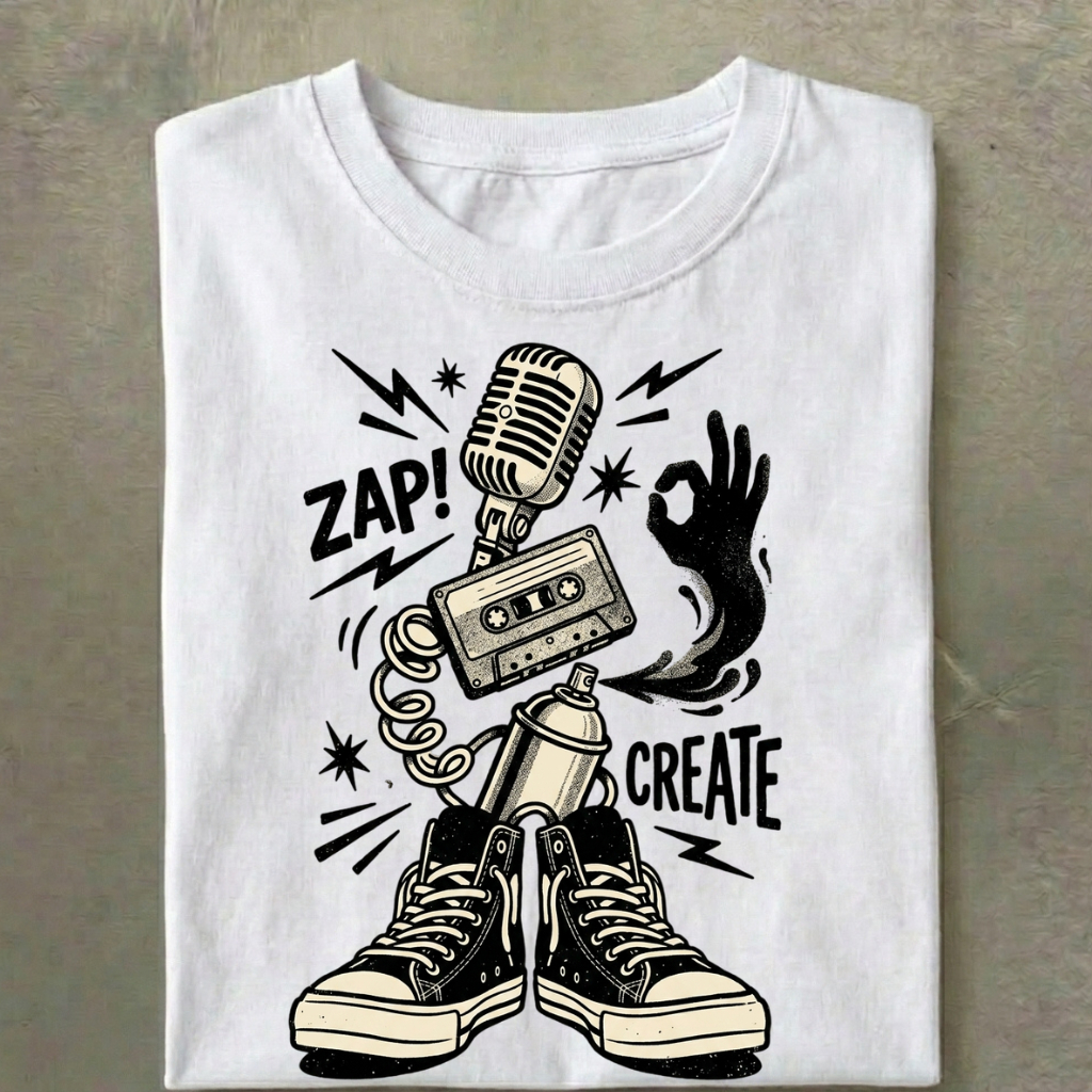 Camiseta Estampa Estilosa Cantor Singer Retrô 90s Vintage Aesthetic