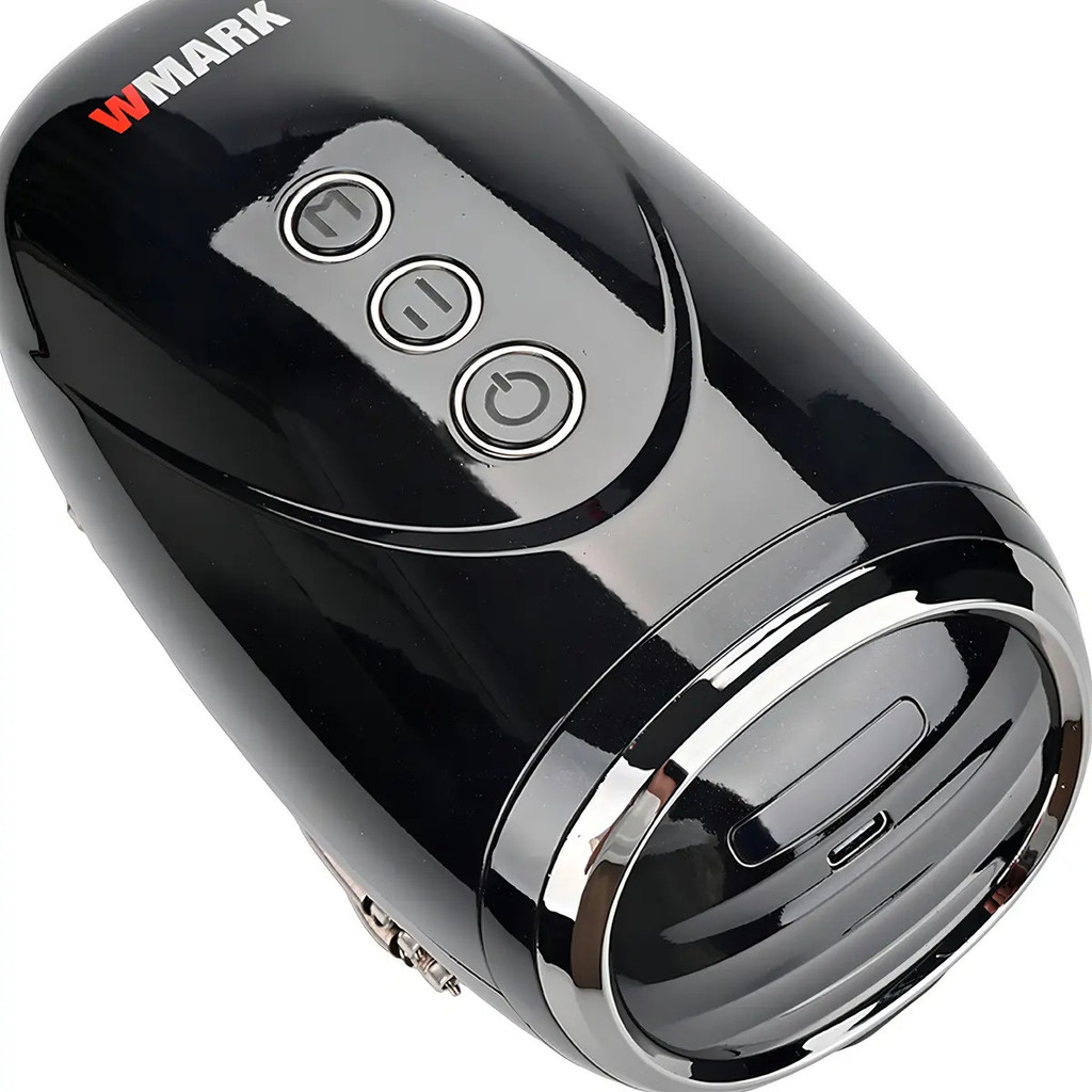 Massageador Portátil Sem Fio Wmark NG-SM001 - Especial para Barboterapia
