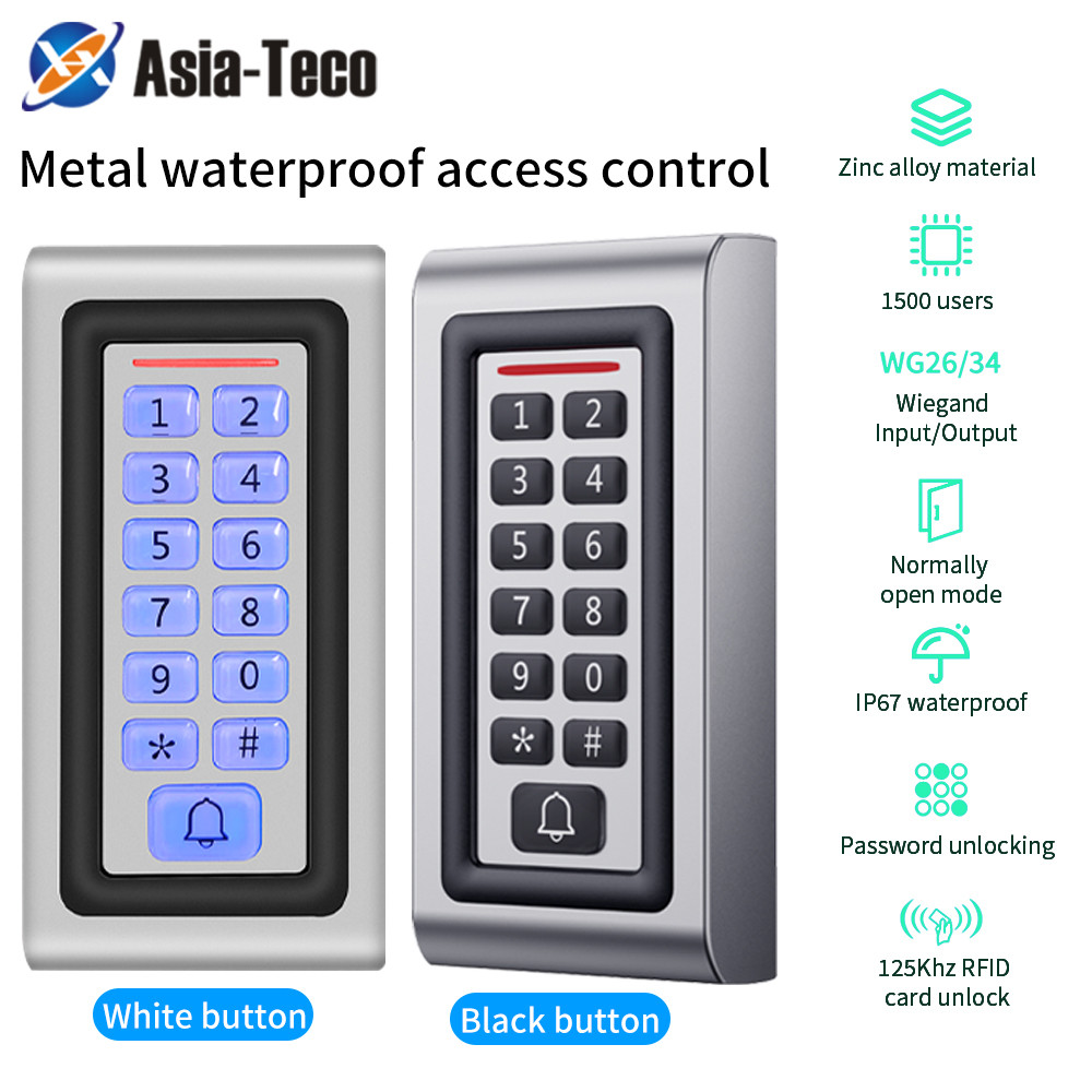 Sistema de Controle de Acesso por RFID Keypad, Abridor Eletrônico de Portão, Digital para Casa, Eletroímã, Porta