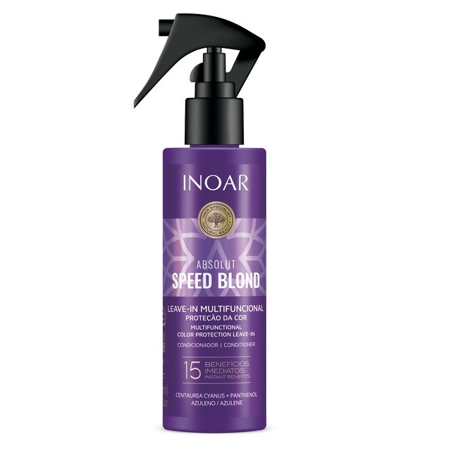 Inoar Speed Blond Leave in Multifuncional 200ml com borrifador