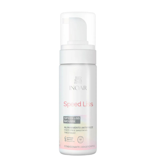 MOUSSE CAPILAR SPEED LISS INOAR ALINHAMENTO ANTIFRIZZ 150ML