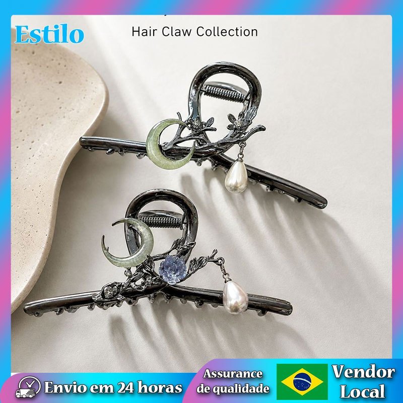 Grab Clip feminino High-End cabeça traseira acessórios de cabelo antigo tubarão clipe grande