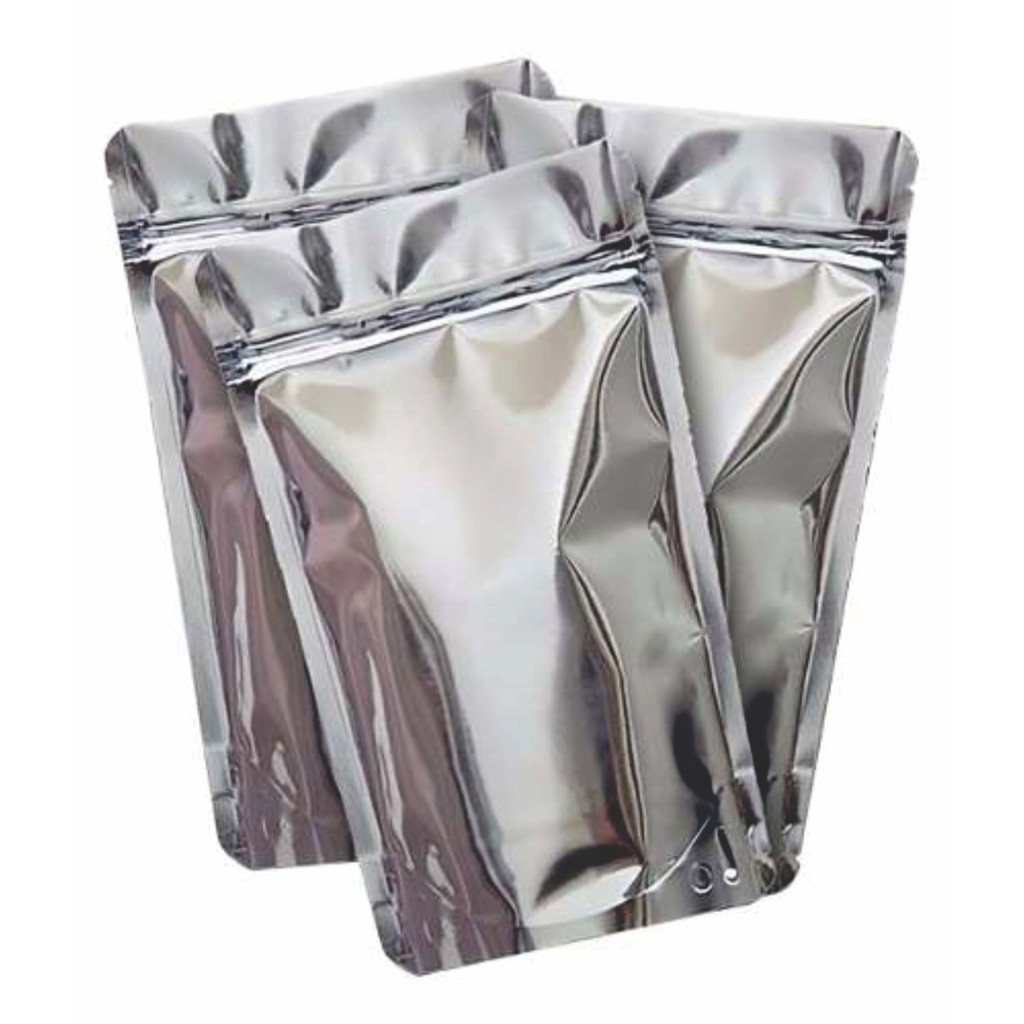 Sacos Saquinhos Metalizado Com Zip 27X20 Lembrancinhas Stand Up Pouch zip Especiarias