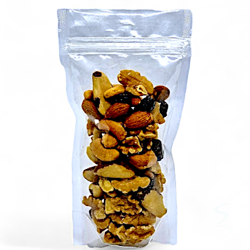 Kit 500 Sacos Stand Up Pouch Transparente Zíper 250 ml (10x19 cm) - Ideal para Alimentos
