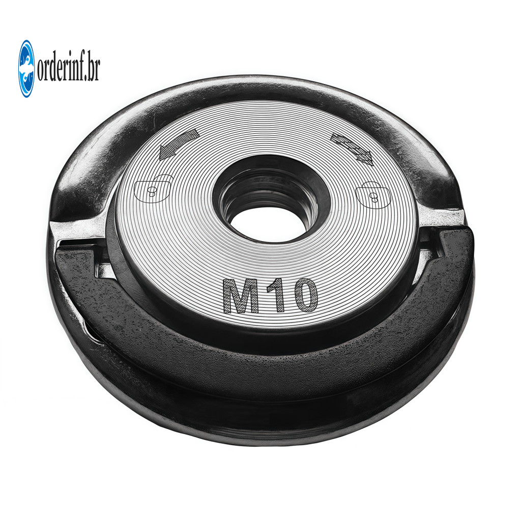 Grinder Flange Nut Angle Locking Threaded Quick Change Portable Chuck Replacement for Power Tools Accessories Durable an