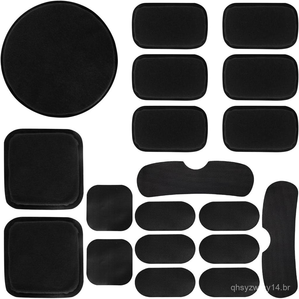 Almofadas Universais para Capacete de Airsoft, Conjunto de Acessórios de Espuma de Substituição para Capacete, Almofadas