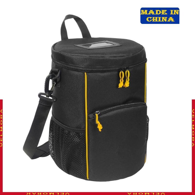 VEl Multiuso Tênis Carry Bag Alça Ombro Portátil Bolas Saco Armazenamento Para Pickleballs Mesa Tenn