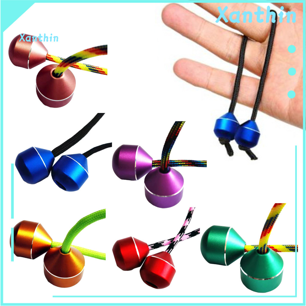 Hand Coordination Toy Finger Spinner for Hand-eye Portable Aluminum Alloy Fidget Stress Relief Dexterity Trainer Compact