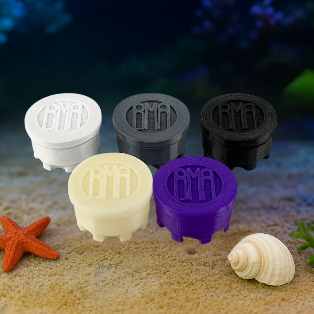 Base para Coral Plug 3D – Kit com 10 Unidades | Suporte para Aquários Marinhos