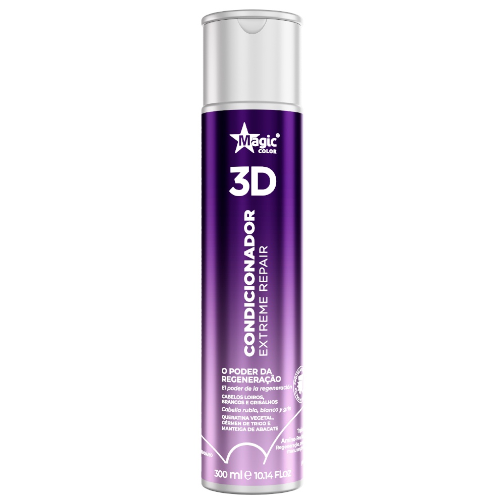 Condicionador 3D Extreme Repair Magic Color 300ml