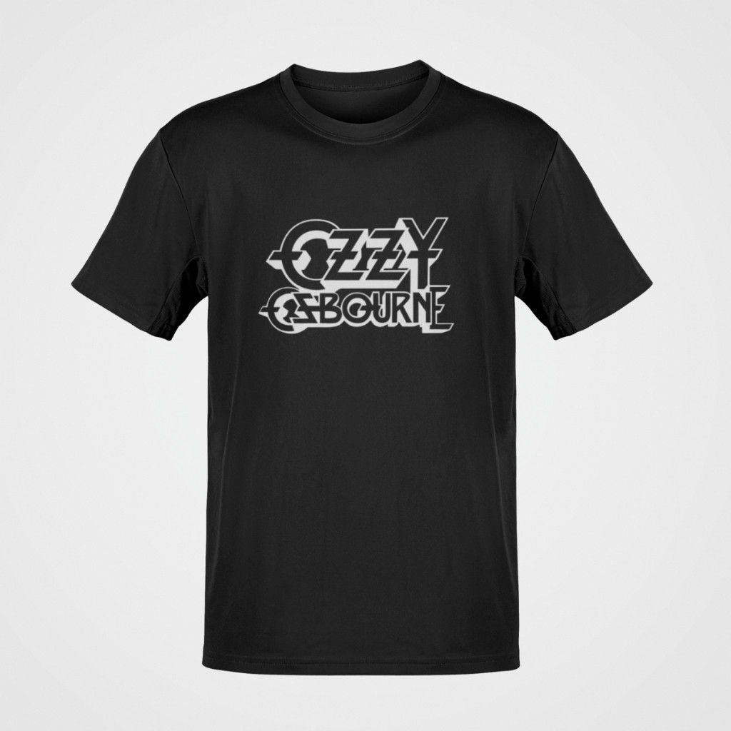 Camiseta Cantor Ozzy Osbourne Metal Rock Crazy Train