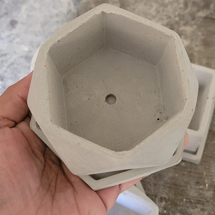 Mini Vaso Geo New com Base MD MALEOGA