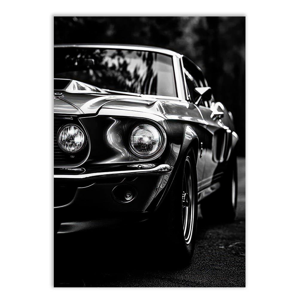 Placa Quadro Decorativo Carro Esportivo Classico Muscle Quadro Decorativo Decoracao Sala Quarto Parede