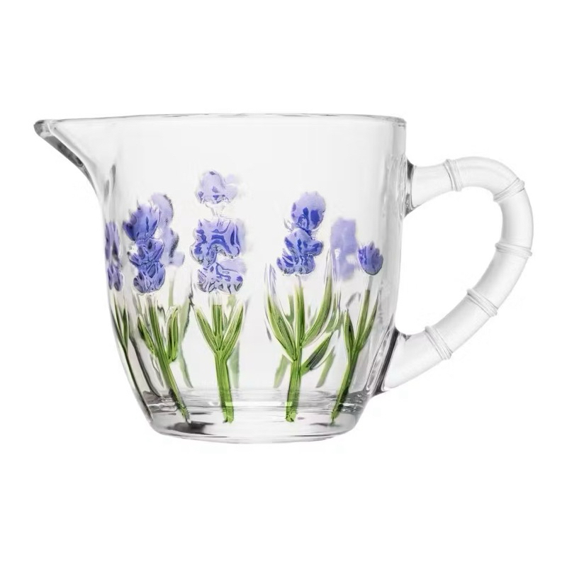 Leiteira Lavanda – Lyor (Cristal Hand Painting 240 ml)