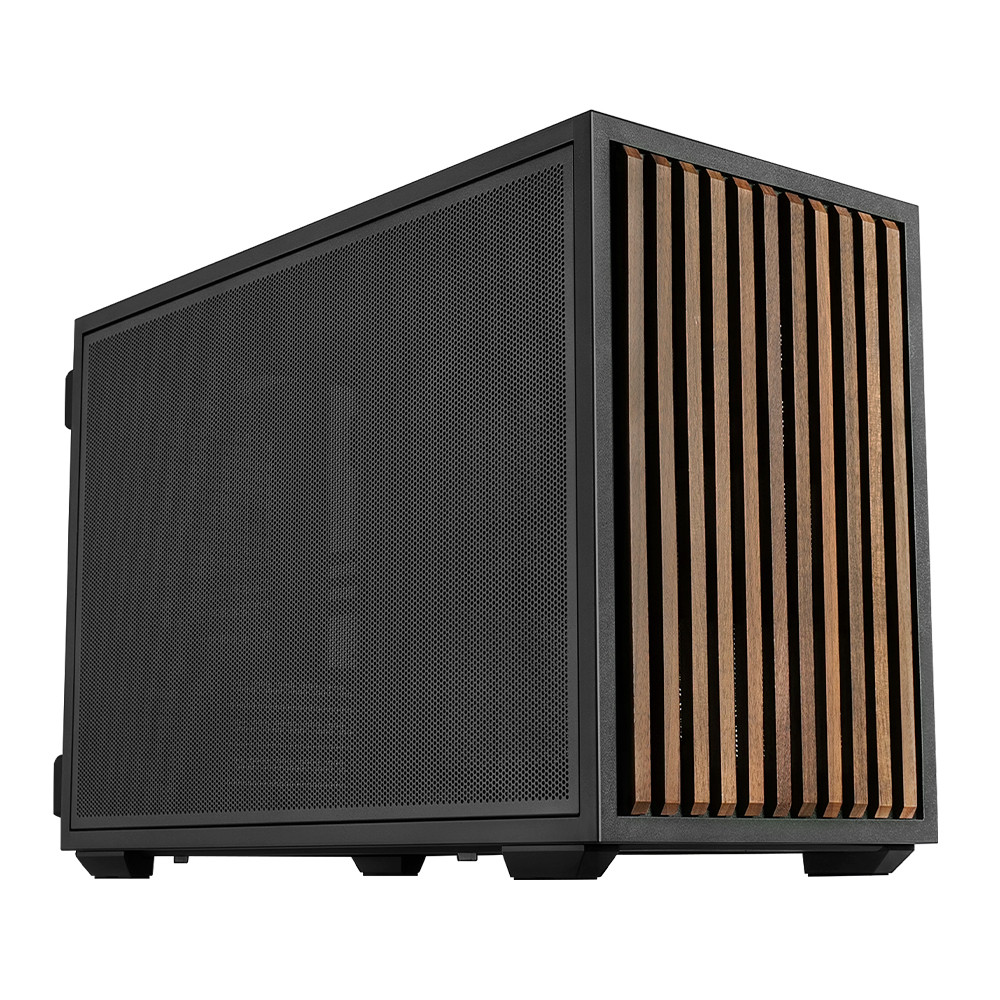Gabinete Gamer Lian Li X Dan Case B4 Wood Com Fans Preto