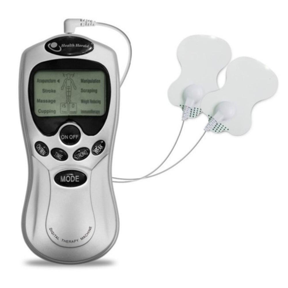 TONIFICADOR MUSCULAR MASSAGEADOR TENS FISIOTERAPIA ACUPUNTURA PORTATIL DIGITAL ELETROESTIMULADOR