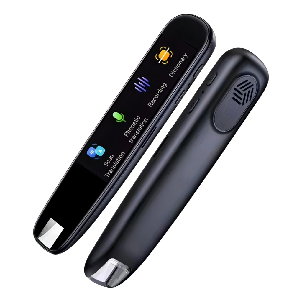 Caneta Tradutora Digital Portátil Bluetooth Leitor de Texto Tradução Instantânea para Estudos e Viagens