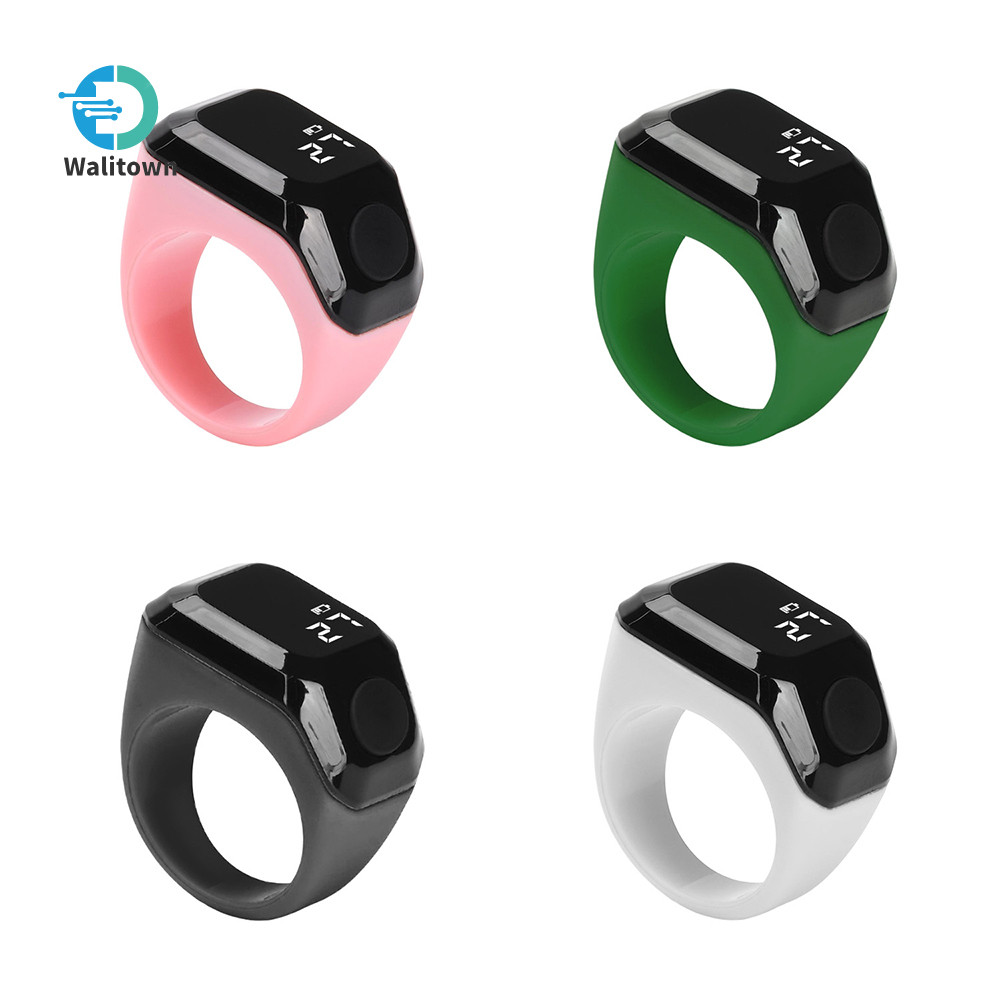 DC5V Inteligente APP Anel Contador Portátil Display Digital Bluetooth Contagem Lembrete De Tempo Wearable