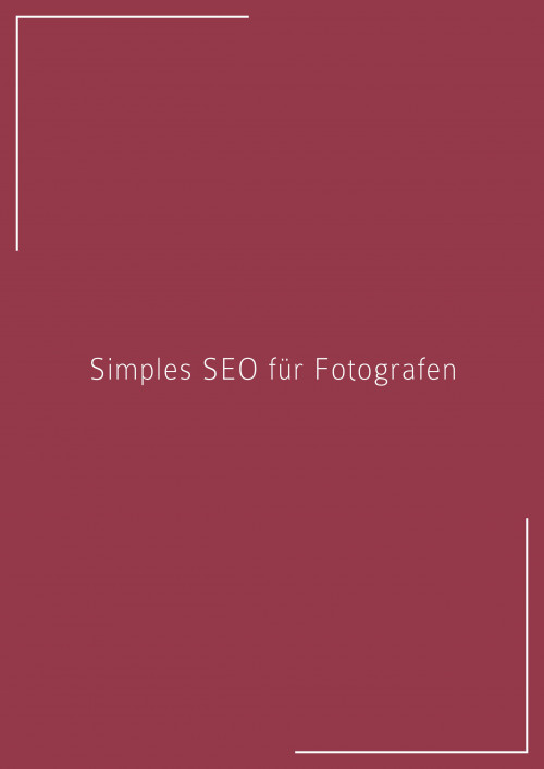 Simples Seo für Fotografen - Ebook