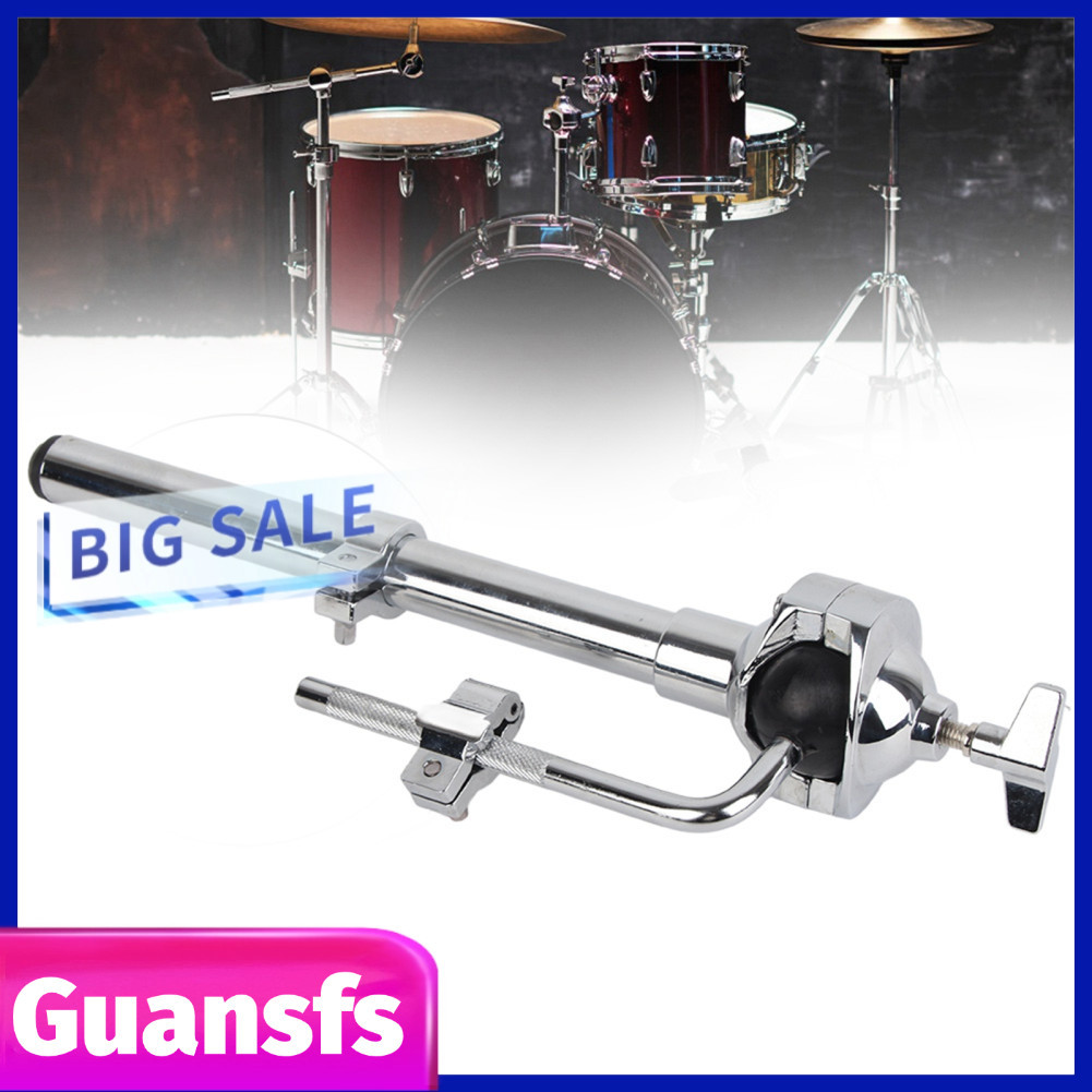 Guansfs.br RiToEasysports Drum Rack Liga de alumínio Boom Stand Holder Gyro Head Mount para bateristas Percussionistas