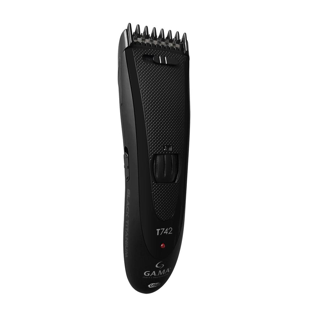 GA.MA ITALY Máquina de Corte T742 Black Titanium USB Bivolt