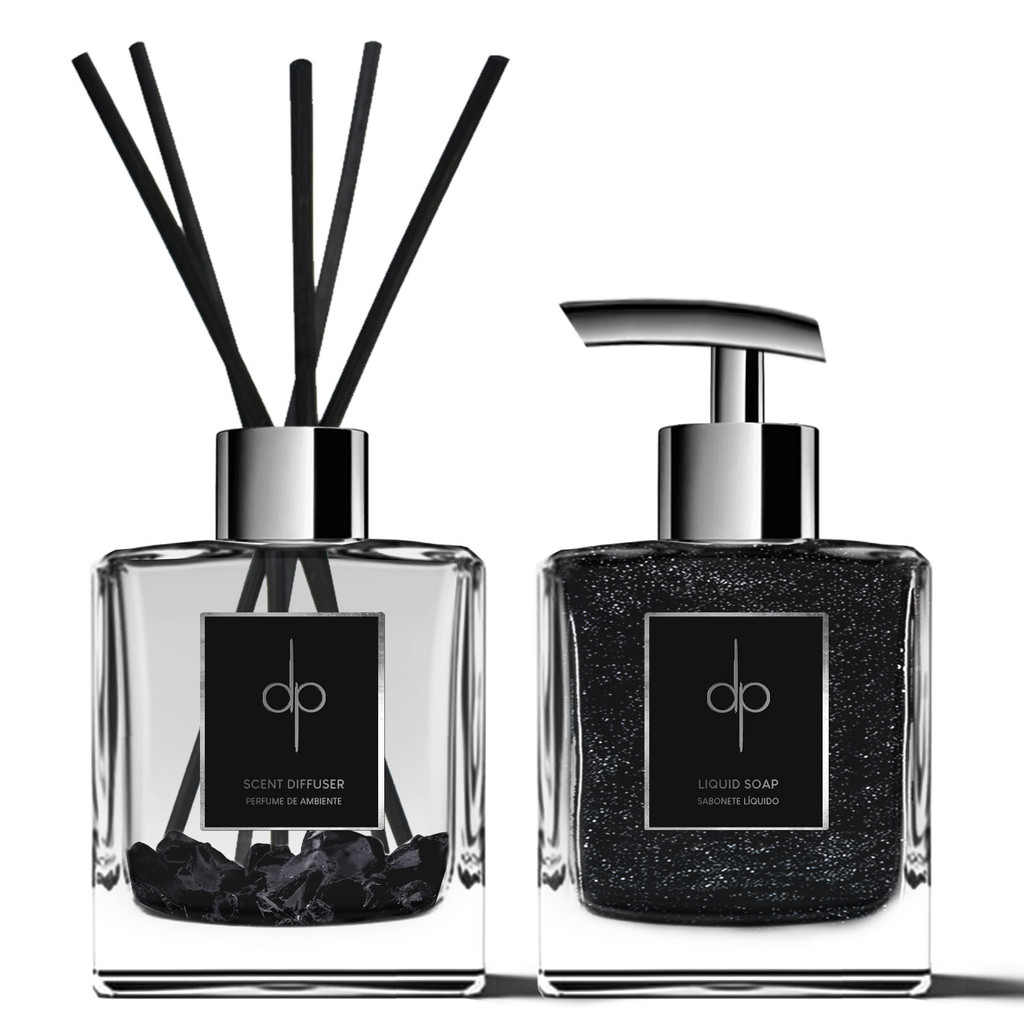 Kit Black Tourmaline (Proteção e Bem-Estar) – Aromatizadores para Casa | Presentes I Di Piettro