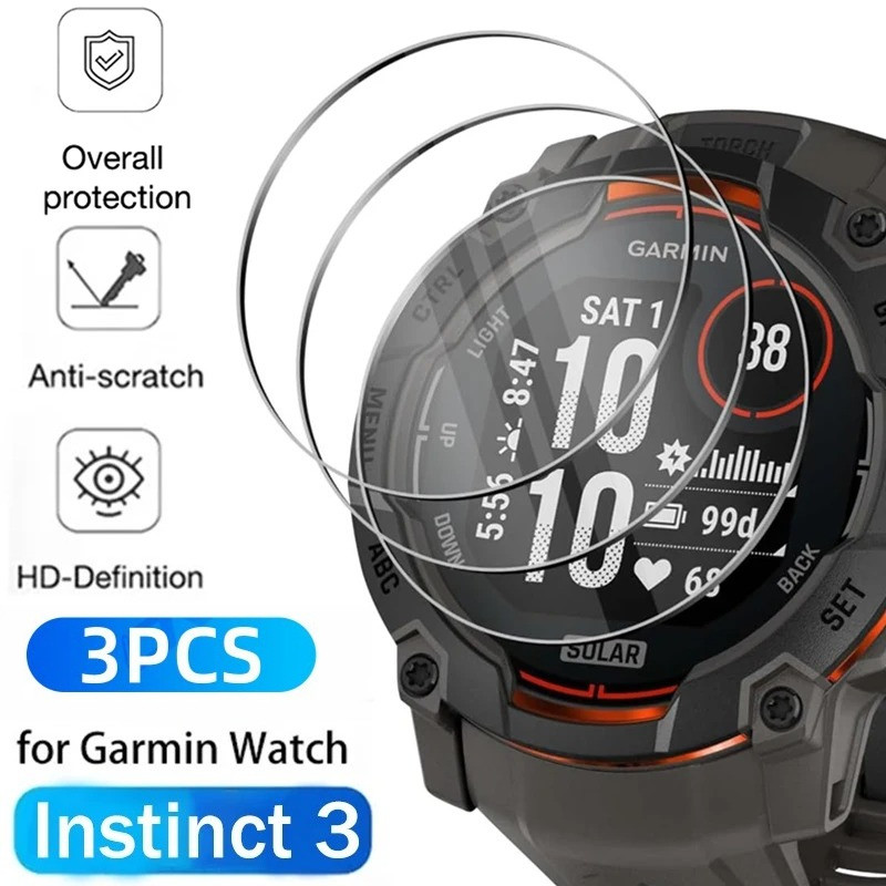 1-3 Unidades De Filme De Vidro Temperado Transparente HD Para Garmin Descent MK3i MK3 MK1 43mm G2 G1 Instinct Tactical E