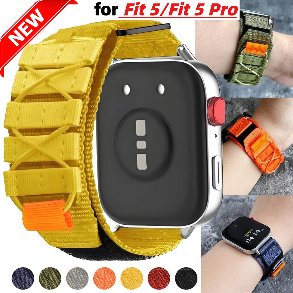 Pulseira De Nylon Para Huawei Fit5 Fit 5 Pro Watch 4 3 Esportiva/3 Smartwatch Tactical Correas band