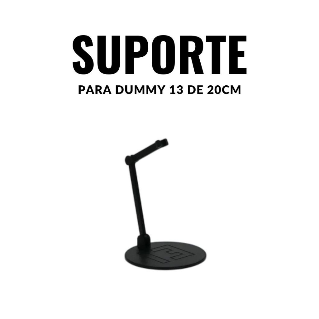 Suporte com Plug para Dummy 13 Grande (20cm) – Estável, Resistente e Fácil Encaixe