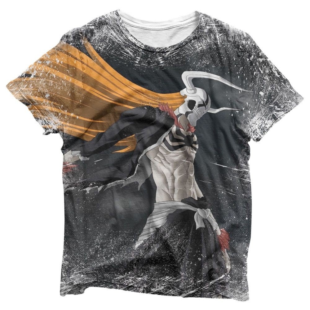 Camisa Ichigo Full Hollow - Camisas Bleach Estampa Total