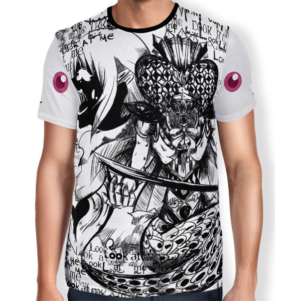 Camisa FULL Print Grief Seed - Madoka Magica