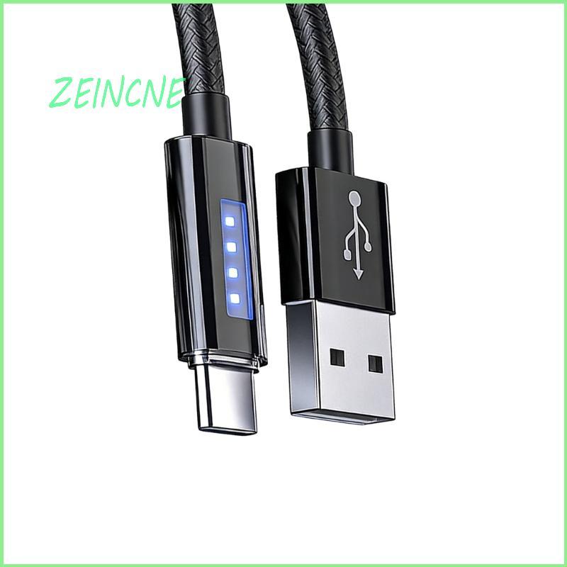 Tipo C Carregamento Rápido ZEIN 120W Indicador LED E Alimentação Automática Para Smartphones, Tablets, Lap