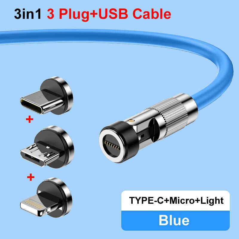 3 In1 USB 120W 6A Cabo De Dados Rápido Magnético Extra Grosso Macio Carga TPE Feito De Silicone Líquido Para Telefone Po