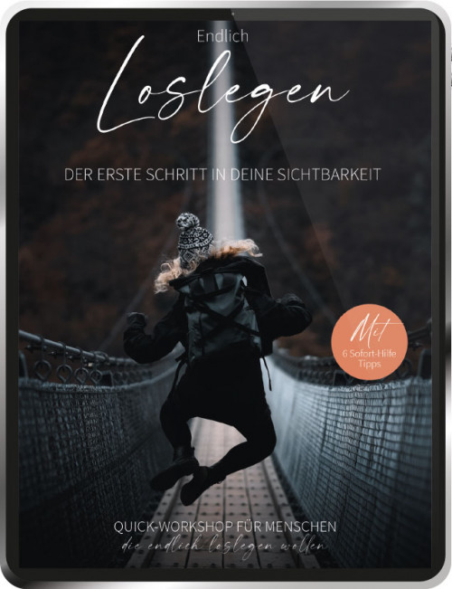 Endlich loslegen - mit 3 Steps endlich ins TUN kommen