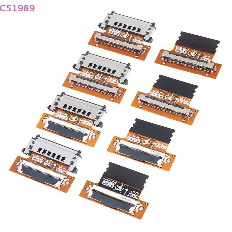 [kaan] 1pcs FHD LVDS 51pin SAM turn Cable Conector Placa Adaptadora De Cabo BR