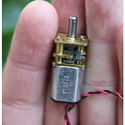 ((1pc) N20 Micro Gear Motor DC3V-6V DC Motor Puro de Aço Engrenagem Metálica
