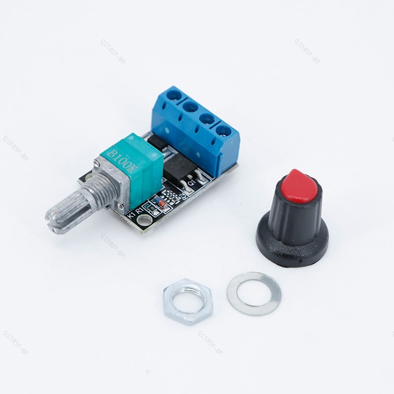 1pc 5V 12V 16V 10A Regulador De Tensão PWM DC Controlador De Velocidade Do Motor Contínua LED Dimmer Energia BR15B
