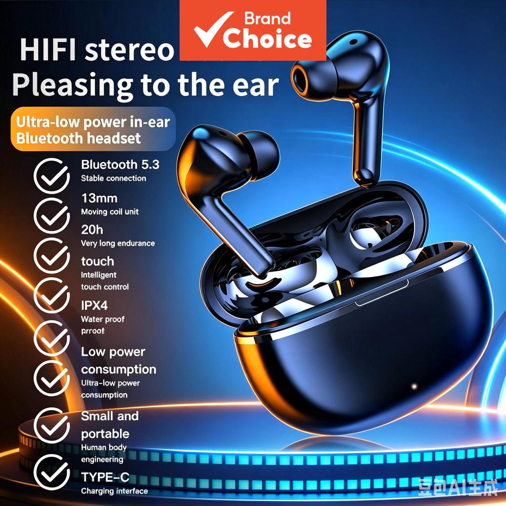 2 Pçs De Alta Qualidade Air7 Bt5.3 Fones De Ouvido Sem Fio In-Ear Música Jogos Esportes Fidelidade Estéreo Tws Fone Para