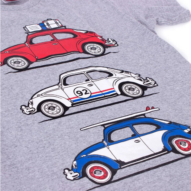 Camiseta Masculina Estampa Fusca Trip Tecido Premium 100% Algodão