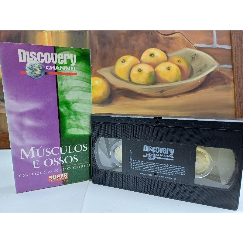 Fita VHS Músculos e ossos Discovery channel ( usado)