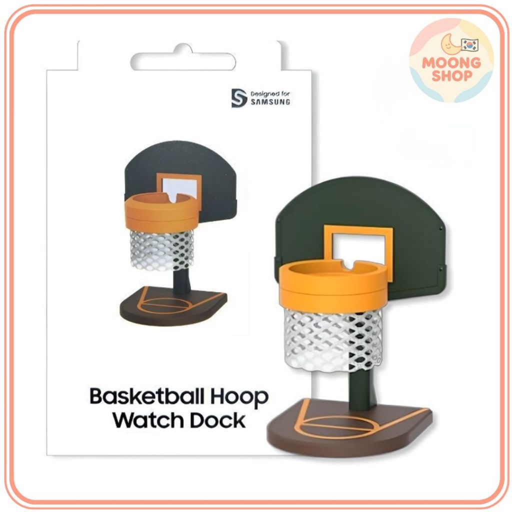 [Samsung] Galaxy Watch Basketball Post Charging Dock Suporte De Carregamento Para Relógio , Base De Design De Basquete ,