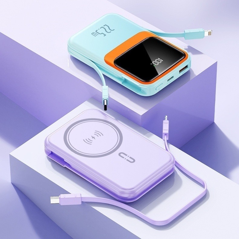 Power Bank Portátil Mini 10000mAh Carregador Rápido Para iPhone Samsung Xiaomi -A9