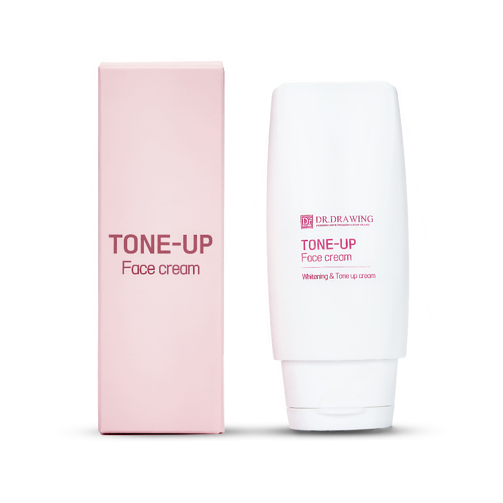 DR.DRAWING Tone-Up Cream Creme Iluminador E Hidratante Para Cuidados Com A Pele