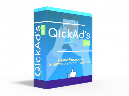 QickAds - FB Ads Interessen Targeting Tool *netto pro Verkau