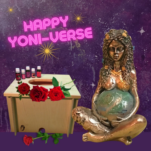 Happy Yoni-Verse - Tempelsession mit Yonisteaming