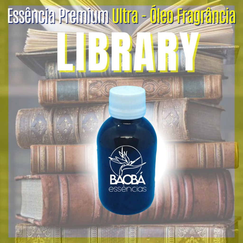 Essência Premium ULTRA LIBRARY (CS) - ÓLEO FRAGRÂNCIA - 100ml