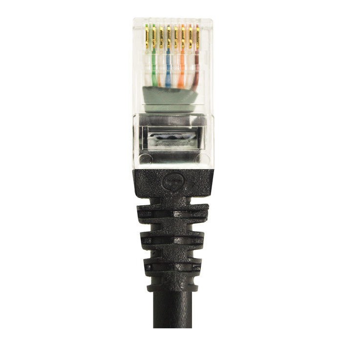 Patch Cord Cat6 Patch Panel Utp Giga Preto 5 Metros Cat6